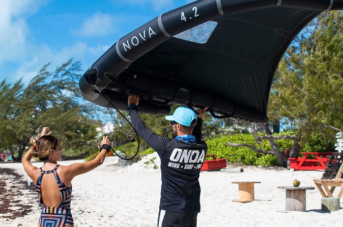 2 Hour Private Winging Lesson in Long Bay Beach - What You’ll Practice: Stance, Wing Handling, and Board Control