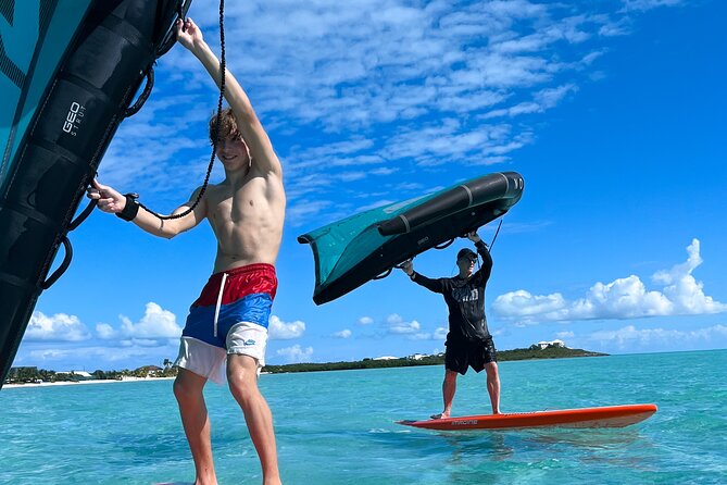 2 Hour Private Winging Lesson in Long Bay Beach - The Wind-Assisted Part: How Upwind Setup Helps You Conserve Energy