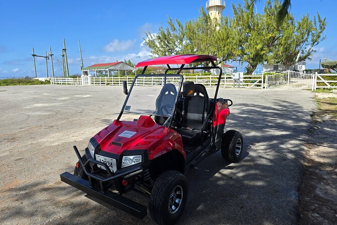 2 Seater Side by Side Guided Adventure Tour in Grand Turk - Stop 3: Grand Turk Lighthouse + ocean-view dining option