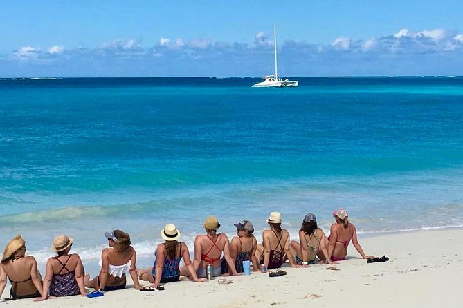 4 Hour Private Catamaran Sail and Snorkel from Grace Bay Beach, Providenciales - Stop 1 at Grace Bay Beach: boarding, set-up, and your first big views