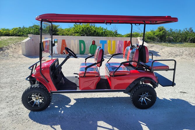 6-Seater Golf Cart: Grand Turk - The Cart Experience: Comfortable, Simple to Drive, Real-World Details