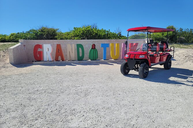 6-Seater Golf Cart: Grand Turk - Getting to the Cart: The Walk Outside the Cruise Port