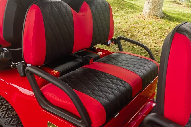 6 Seater Luxury Golf Carts Rental in Grand Turk - What you get: the luxury details that actually help