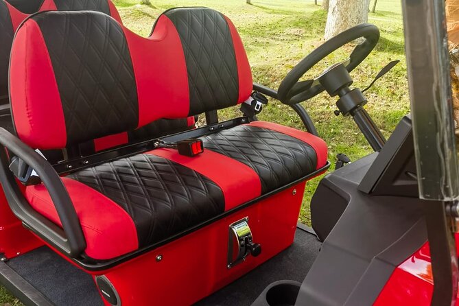 6 Seater Luxury Golf Carts Rental in Grand Turk - Comfort and reliability: why this cart earns its high rating