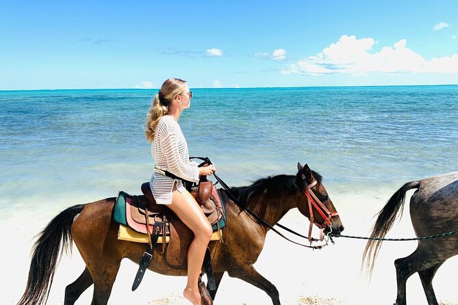60-Minute Private Horseback Riding Experience in Turks and Caicos - Key highlights at a glance