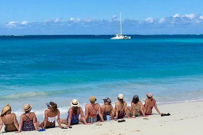 7 Hour Private Catamaran Sail, Snorkel and Beach BBQ Grace Bay, Providenciales - Grace Bay catamaran day: what 7 hours feels like