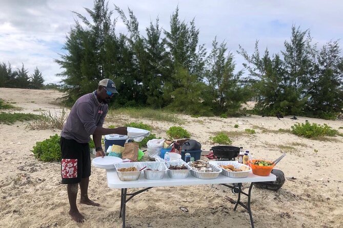 7 Hour Private Catamaran Sail, Snorkel and Beach BBQ Grace Bay, Providenciales - Iguana Island stop: small island, big attention