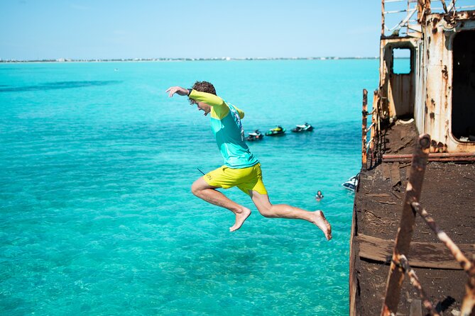Abandoned Shipwreck Jet Ski Tour - Jet Skiing to the La Famille Express shipwreck (and why shallow water helps)