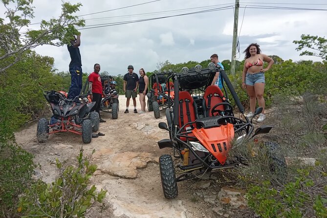 ATV and UTV plus dune buggy Island Excursion in Providenciales - The Hole Viewpoint: The Stop That Usually Steals the Show