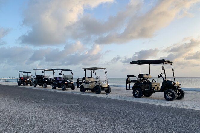 BMC Rentals -Golf Carts & Jeep Wrangler in Grand Turks - First, the big idea: why a Grand Turk golf cart rental works so well