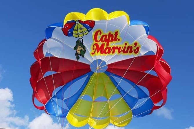 Capt Marvin Watersports / Parasail - Private Tour - Safety briefing and harness fit you can actually feel confident in