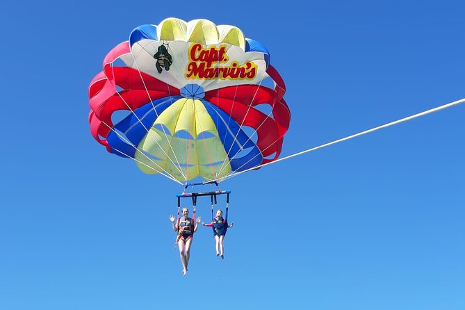 Capt Marvin Watersports / Parasail - Public Tour - Small Frictions to Plan Around: Crew Personality, Landing Jolt, and Timing