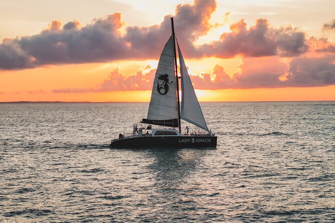 Deluxe Sunset and Saxophone Sail on Luxury Lady Grace Catamaran - Lady Grace Catamaran: The Boat Makes the Evening Feel Like a Treat