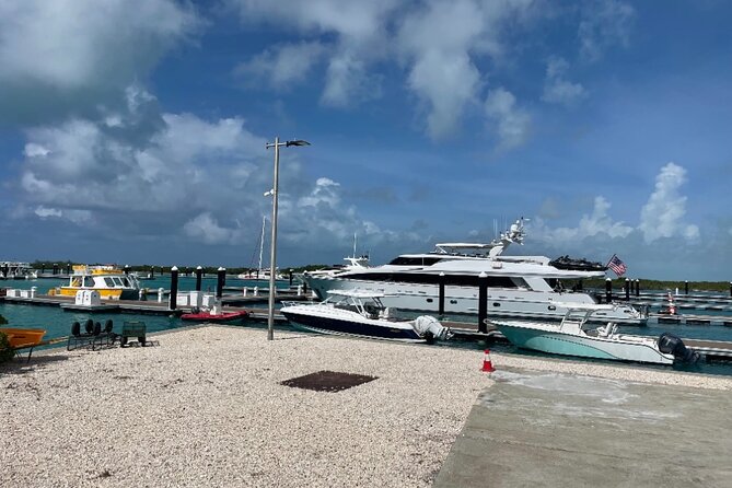 Famous East Island UTV Tour - Getting onto the road: Turtle Cove Marina to the Bight Park area