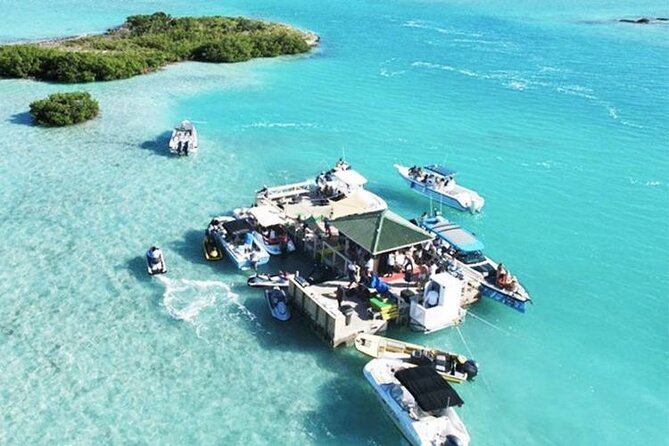 FAMOUS SHIPWRECK, Tiki Bar & Iguana Island Private Jet Ski Tour - Long Bay Beach to La Famille Express: the shipwreck stop that earns its hype