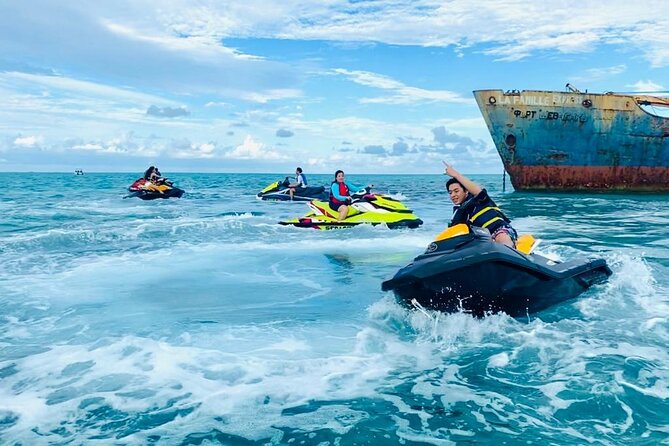 FAMOUS SHIPWRECK, Tiki Bar & Iguana Island Private Jet Ski Tour - What the price gets you (and why it can still be a good deal)
