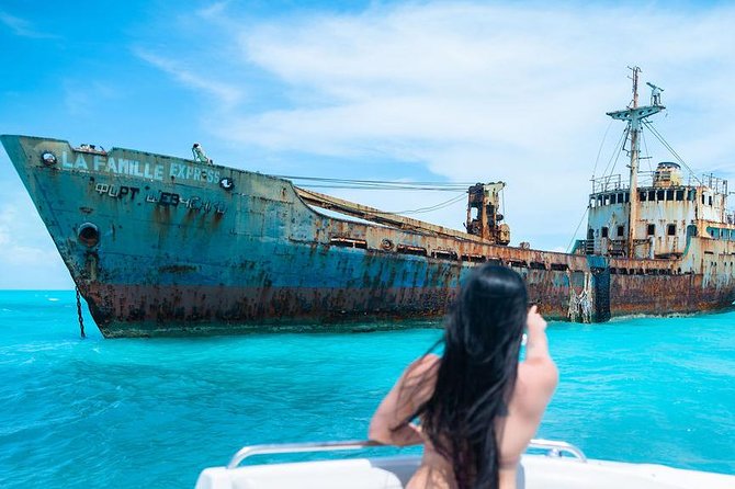 Full day 7hours- beach bbq, snorkel, Iguana island, half moon bay pine cay, Fun! - Iguana Island: why this stop is more than a photo op