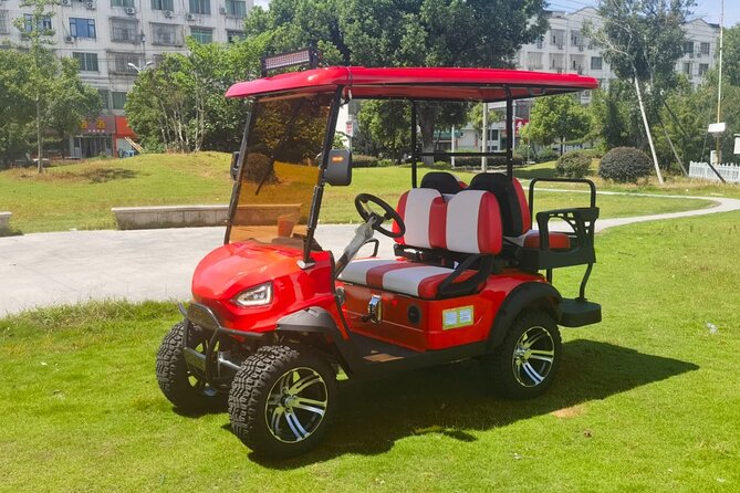 Golf Cart Island Tour in Grand Turk - The driving setup: you ride, but someone must drive