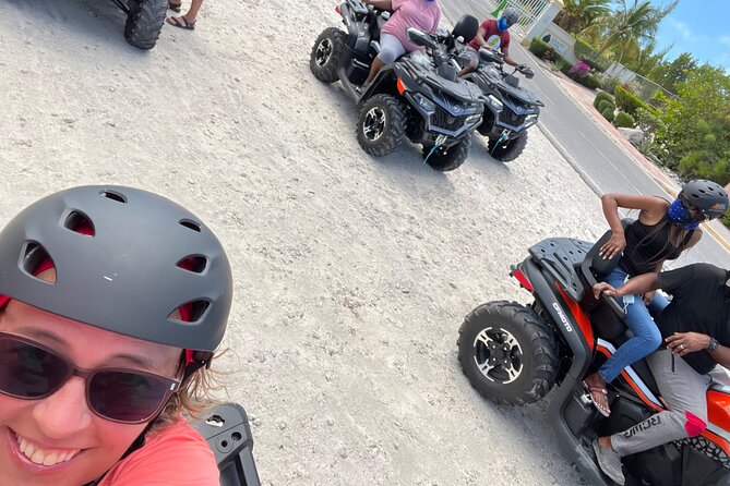 GRAND TURK: Luxury ATV Adventure Tour - What the ride feels like: safety style, dust management, and real guide work