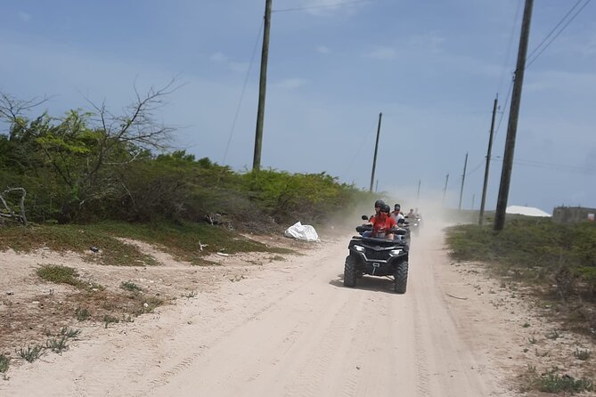 GRAND TURK: Luxury ATV Adventure Tour - Front Street to the Lighthouse: what the early miles feel like