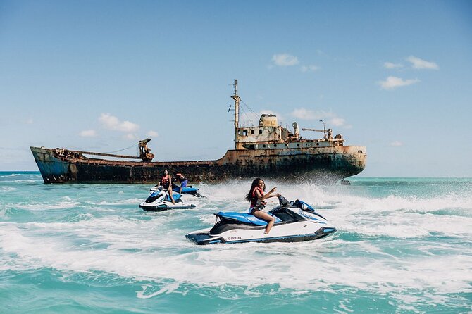 Jet Ski Adventure in Crystal Waters of Turks and Caicos - Quick hits before you race across Providenciales