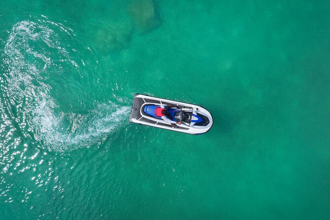 Jet Ski Adventure in Crystal Waters of Turks and Caicos - South Bank Marina start: training, gear, and what you actually get
