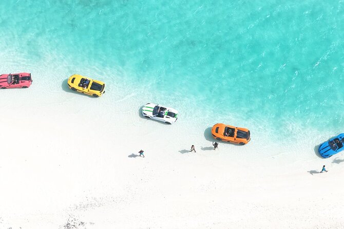 JetCar Drone Photo Video Shoot experience in Turks Caicos - The 20-minute cruise over Providenciales waters