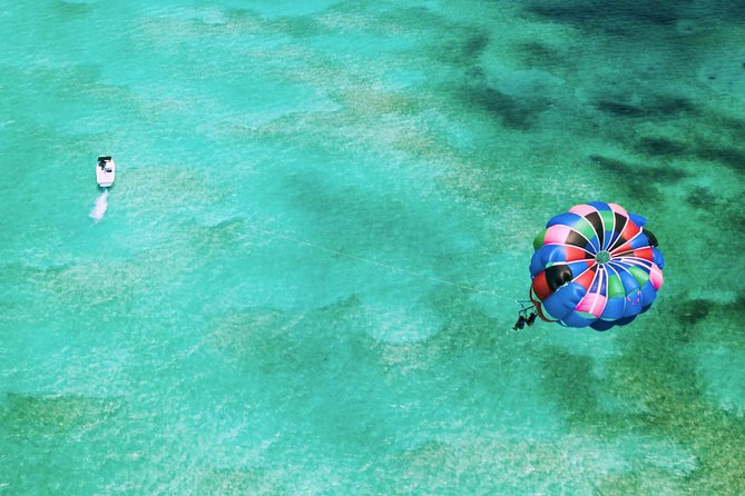 Parasailing Adventure from Providenciales in Turks and Caicos - What $89.95 buys you over Grace Bay Beach