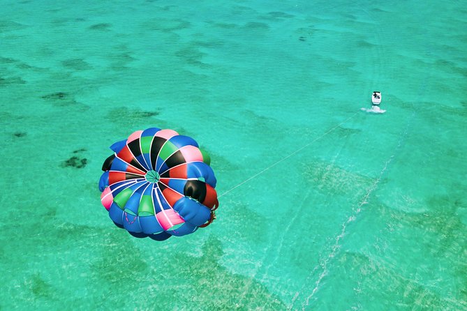Parasailing Adventure from Providenciales in Turks and Caicos - The 8–12 minute flight: the Grace Bay view you came for
