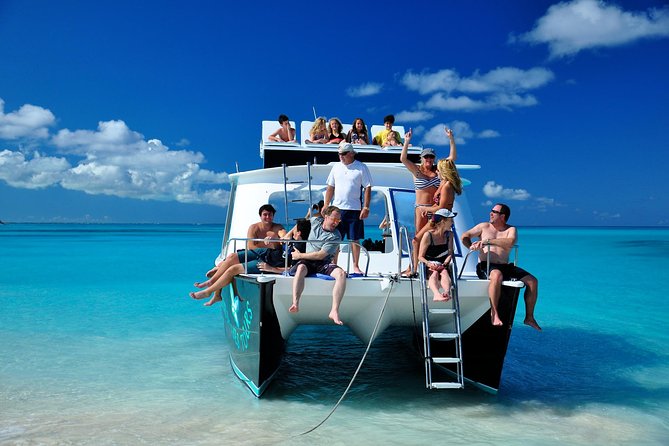 Private 4 Hour Power Catamaran Excursion in Grace Bay - Your crew matters: the “crew energy” behind the best days