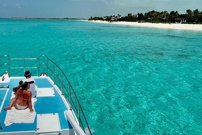 Private 7-Hour Catamaran Tour in Turks and Caicos - Fort George Cay snorkeling on one of the largest reefs in the world