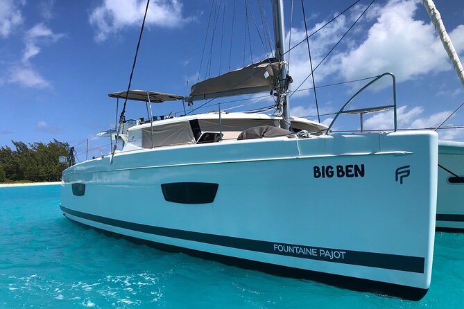 Private Afternoon Tour Catamaran 44 Big Ben - Meeting at Salt Bar and Grill, Then Sailing with a Real Crew Rhythm