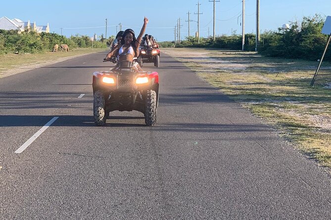 Private ATV Adventures at Island of Grand Turk - Stop in Cockburn Town: quick browsing, real local flavors