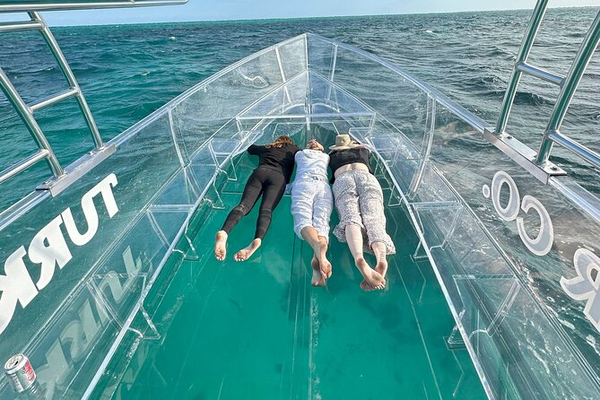 Private Clear Boat experience in Grace Bay - Price and Value: $1,299 Per Group Up to 8