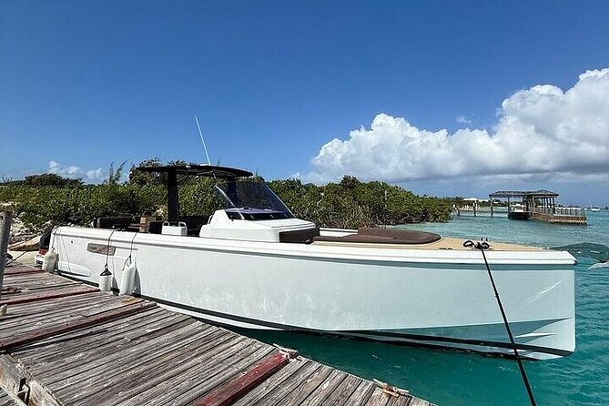 Private Morning Tour Fjord 38 Ben - Pine Cay: Your Deserted-Beach Starter Course