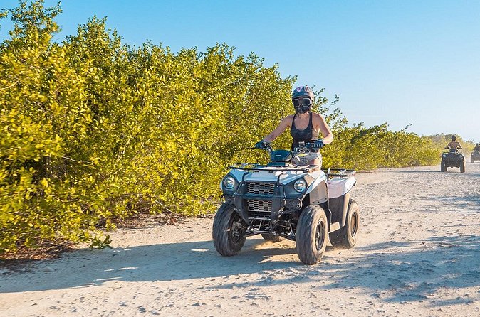 Providenciales 2 Hours ATV Adventure - Frenchman Creek and Pigeon Nature Reserve: caves, cliffs, and the island’s odd details