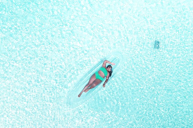 Romantic Clear Kayak Drone Photoshoot for Couples Turks & Caicos - The one drawback: sometimes you’ll want to zoom in