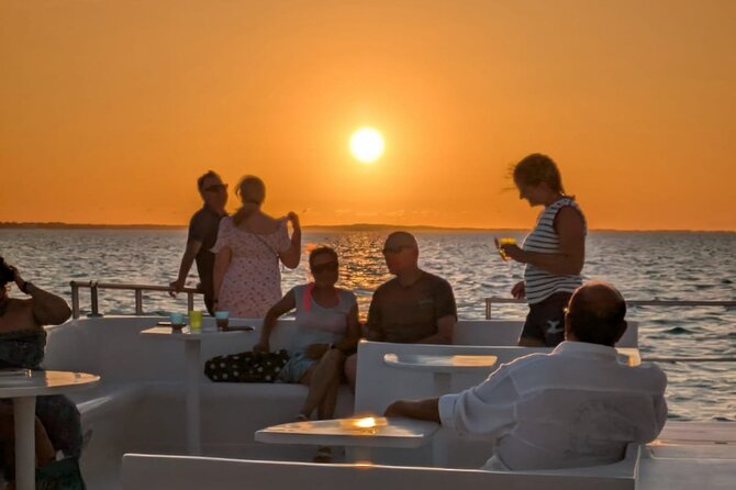 Sunset Cruise from Providenciales - No Snorkeling Here: Great for Cruisers, Not for Swim-Seekers