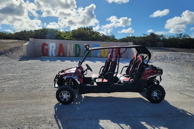 Trail Master UTV, 4 Seater - Grand Turk - Cruise port meeting point: getting to the UTV without losing time
