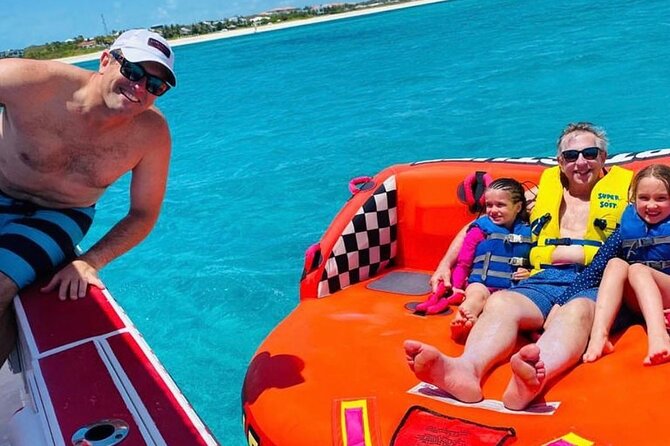 Tubing on grace bay beach Turks and caicos islands - What you get for $73: value beyond the ride