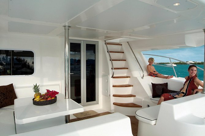Turks and Caicos Full-Day Luxury Private Yacht Charter - On-board lunch that doesn’t feel like an afterthought