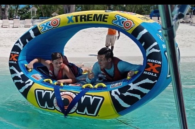 Wow Extreme Tube on Gracebay Beach Turks and Caicos Islands - Photos and videos sent after the ride: why that matters more than it sounds
